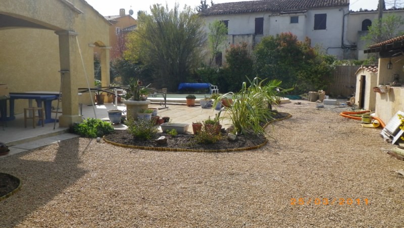Création d'un jardin pour un particulier sur Cabriès